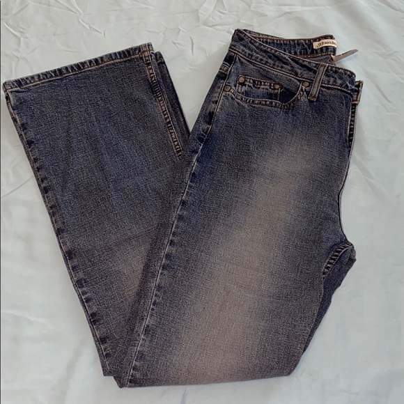 Medium-Wash Flare Jeans - Picture 1 of 3